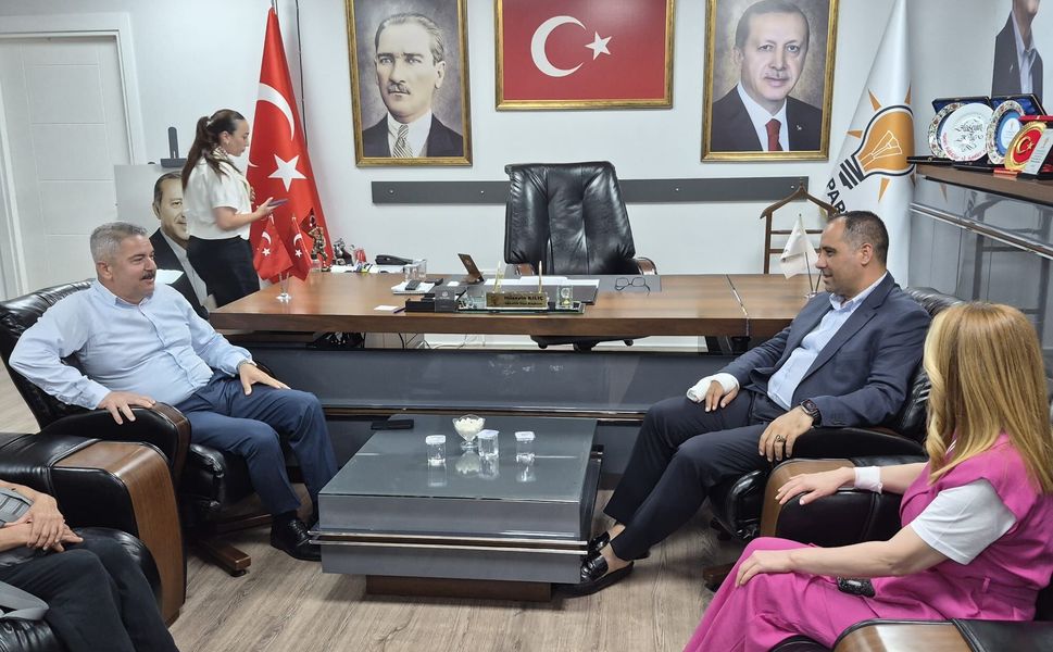 Kıratlı'dan, Mezitli teşkilatına ziyaret