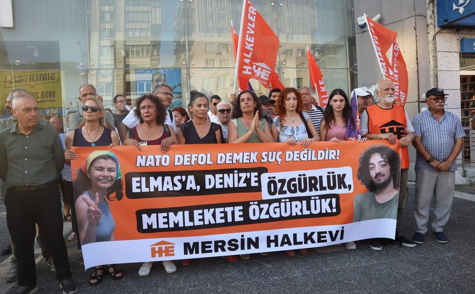 Mersin Halkevi NATO Zirvesi protestosu açıklaması:  NATO defol demek suç değildir