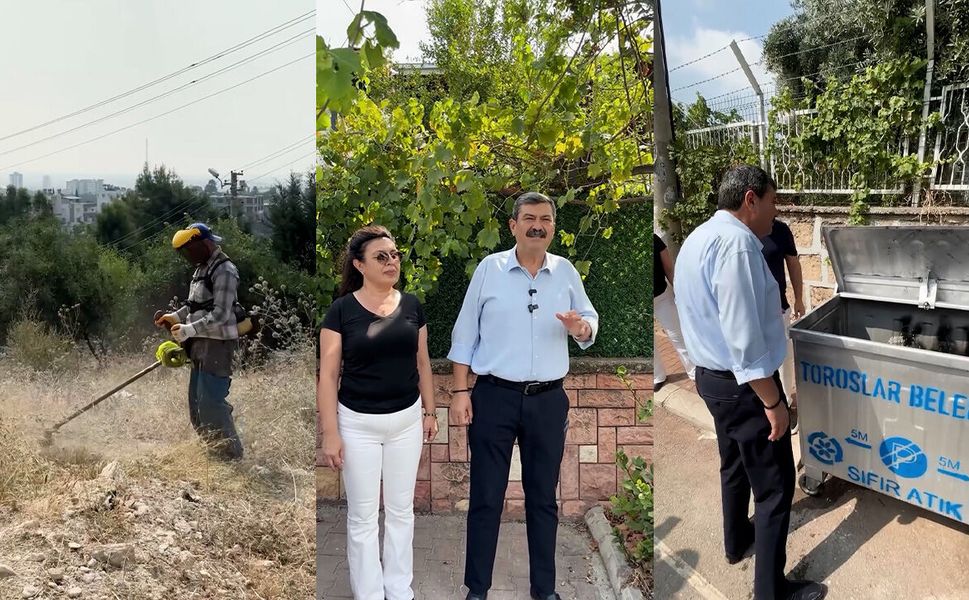 Toroslar Belediye Başkanı Yıldız’dan çöp konteynerleri uyarısı: Temiz bir kent hepimizin elinde