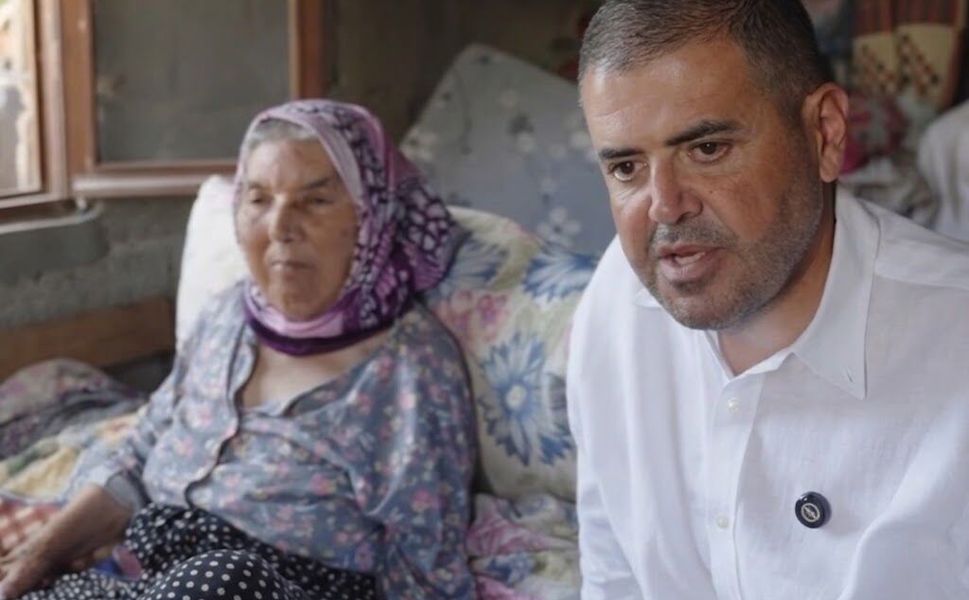 Başkan Tuncer’den yaşlı vatandaşa destek eli
