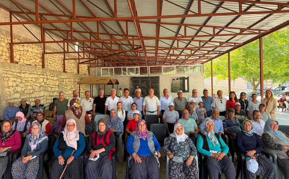 Dr. Ali Rıza Özdeniz'den Gülnar'ın Dayıcık Mahallesi'ne ziyaret