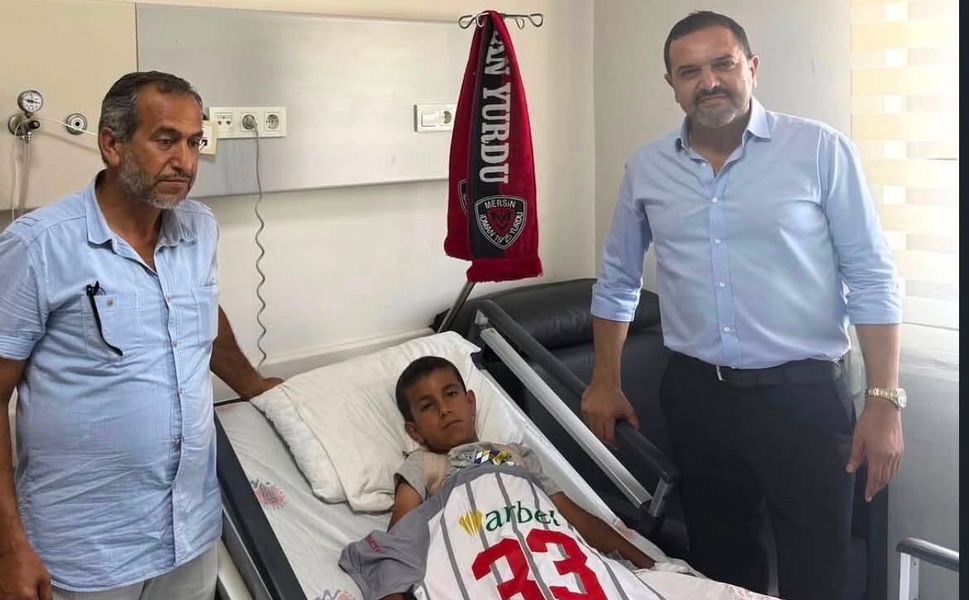 Altındere'den şiddete uğrayan M.A.D.’ye destek ziyareti