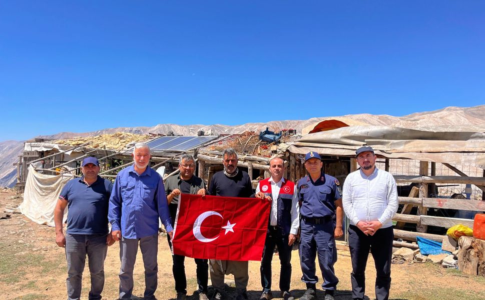 Göçer hayvancılık yapan üreticilere ziyaret