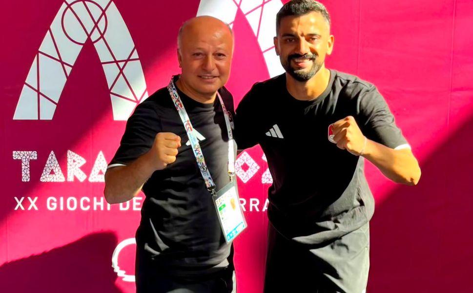 Mersinli milli sporcumuz Abdullah Kaplan, Akdeniz Oyunları’nda bronz madalya kazandı