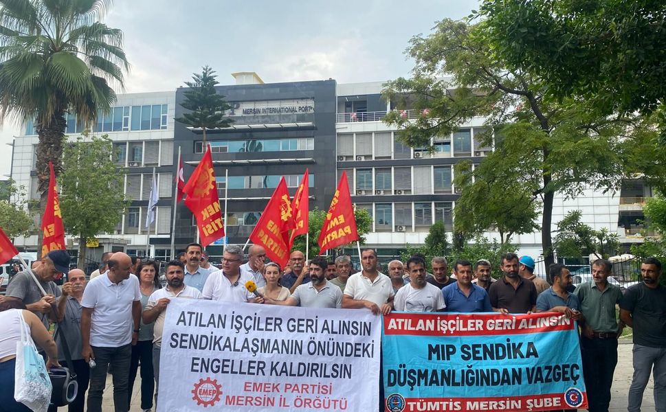 Liman işçilerinin 240 günlük direnişinde dayanışma büyüyor