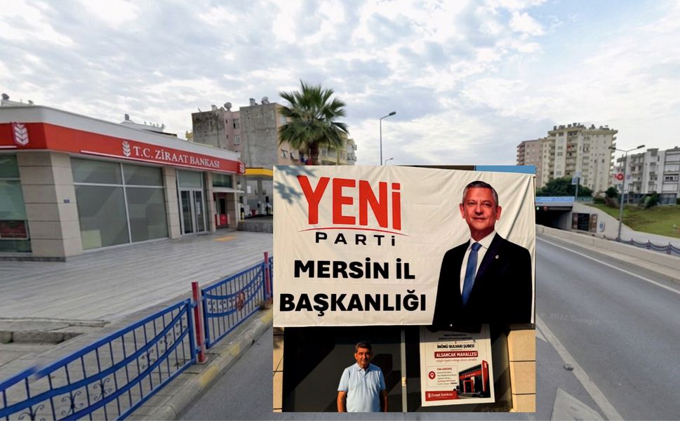 YENİ Parti Mersin İl Başkanlığının adresi belli oldu