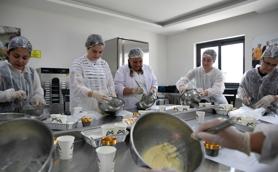 Hamzabeyli’de kan portakallı mutfak buluşması