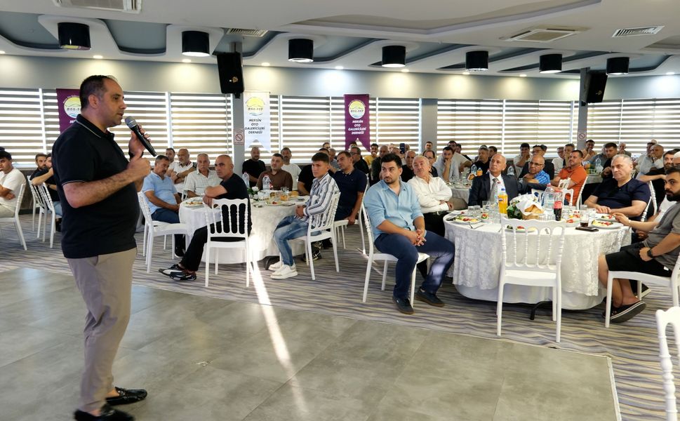 Mersin Otogalericiler Derneği'nin dev projesi tanıtıldı: 14 yıllık hayal gerçek oluyor