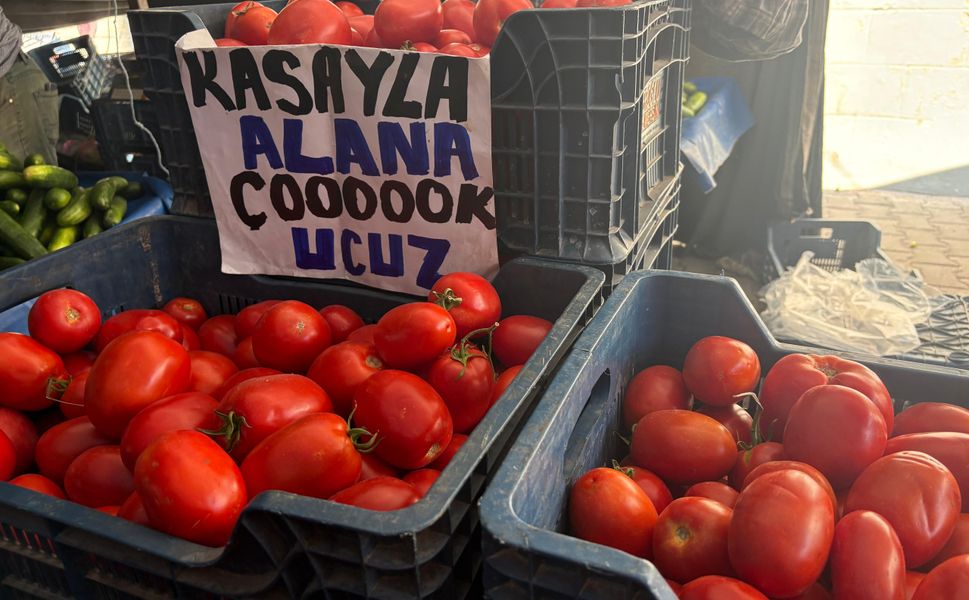 Pazarın yıldızı bu hafta 'Domates'