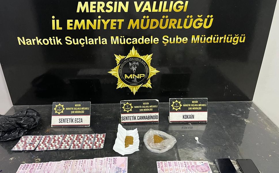 Mersin’de 'torbacı' operasyonu: 3 tutuklama