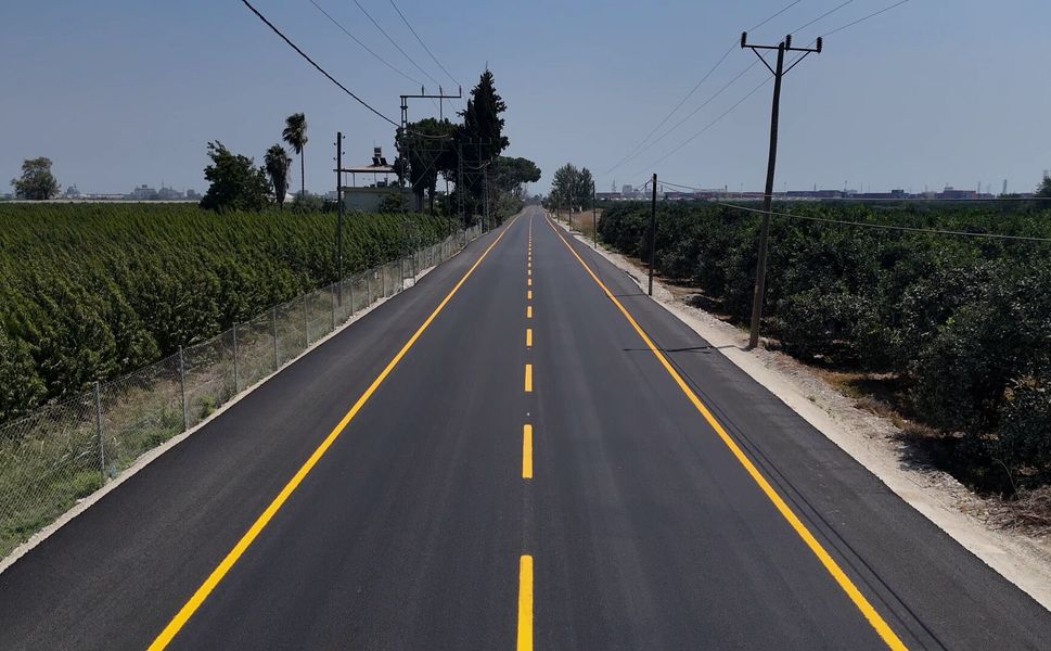 Mersin Büyükşehir, OSB’lere ulaşan yolu yeniledi