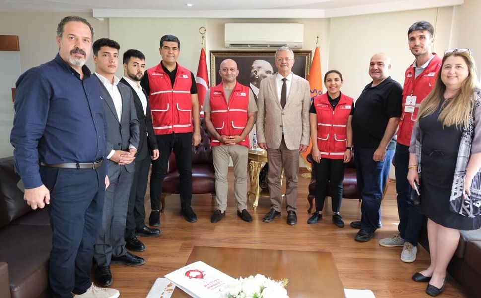Kızılay ve Mersin OSB'den iş birliği görüşmesi