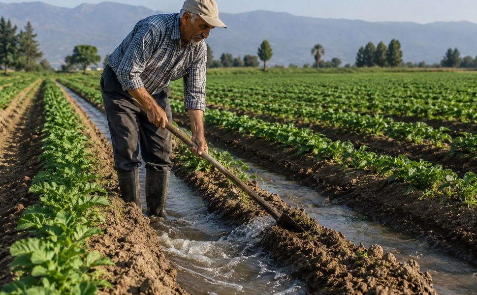 Mersinli üretici yüksek sulama maliyetlerinden dertli