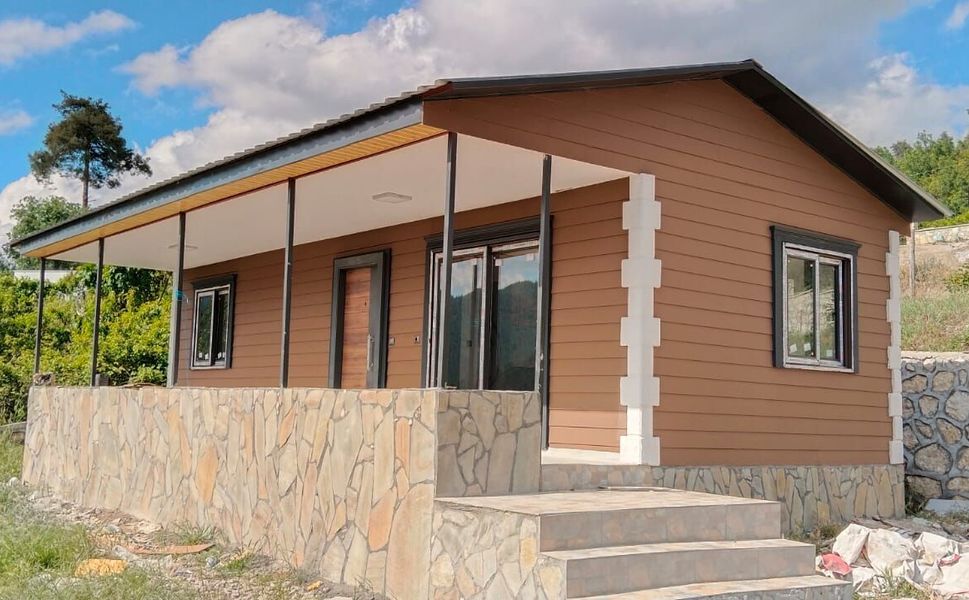 Mersin yaylalarında prefabrik evlere ilgi büyüyor