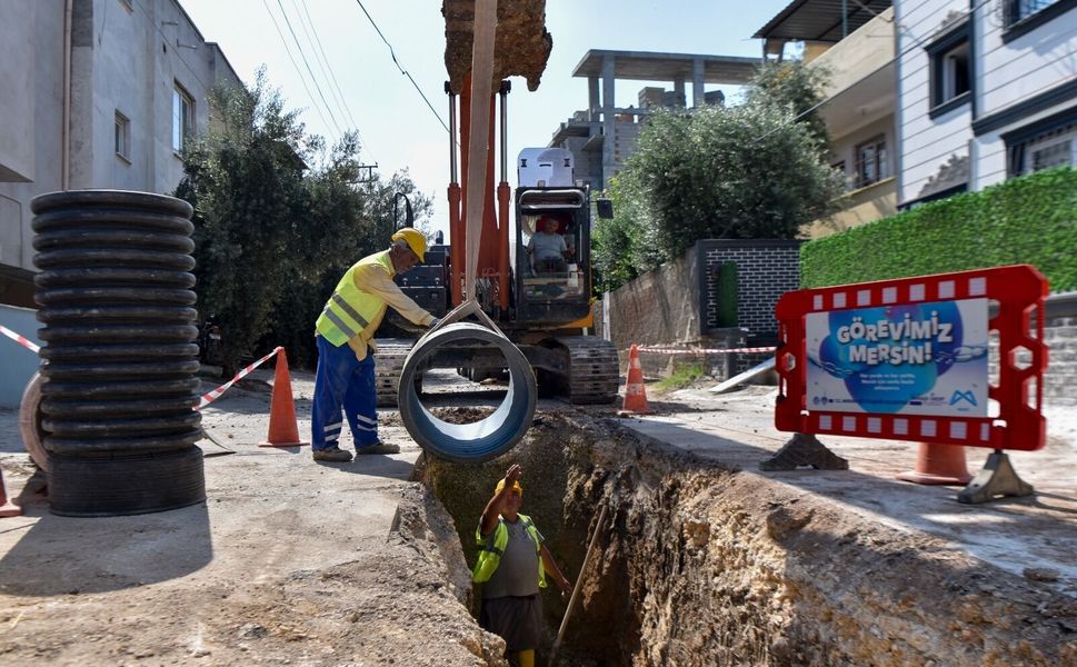MESKİ'den 4 merkez ilçede yağmur suyu altyapısına yatırım