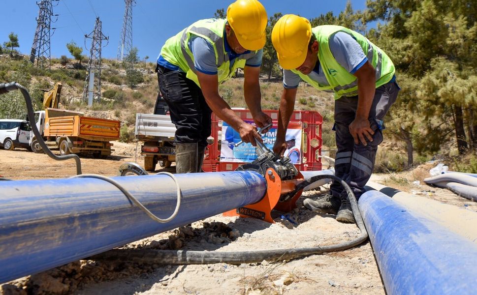 MESKİ’den Anamur’da içme suyu basınç sorununa kalıcı çözüm