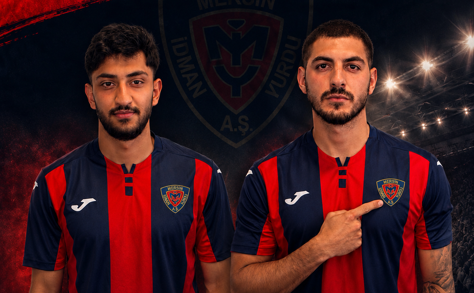 Mersin İdman Yurdu’nda çifte transfer