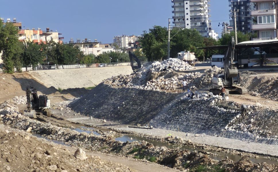 Müftü Deresi Yaşam Vadisi Projesi’nde 6 ekip hummalı şekilde çalışıyor