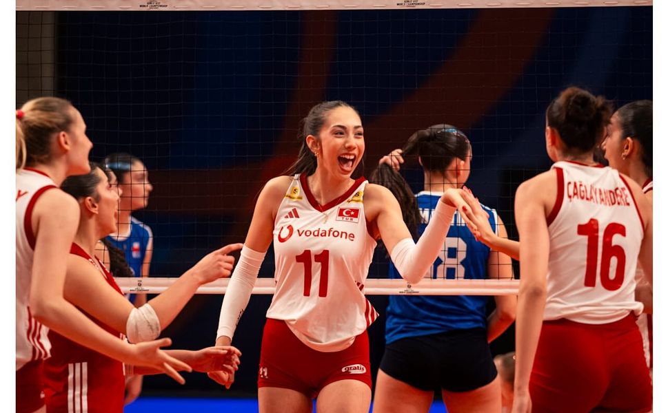 Türkiye U17 Kız Voleybol Milli Takımı, dünya ikincisi oldu