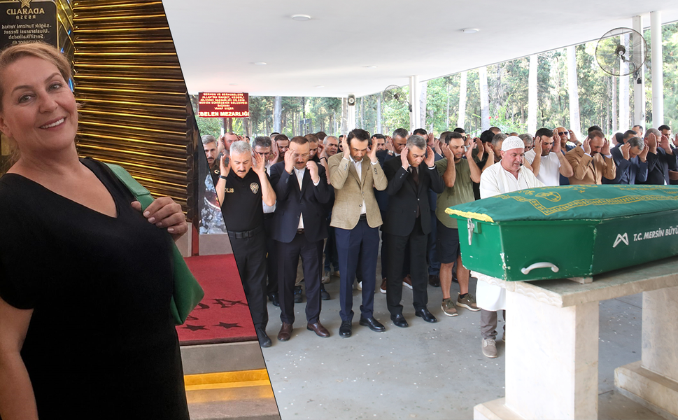 Girne açıklarındaki gemi kazasında hayatını kaybeden Reyhan Verim, toprağa verildi