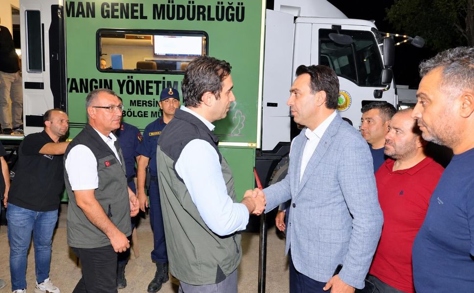 Adem  Aldemir: Bozyazı’daki yangın için tüm ekipler sahada