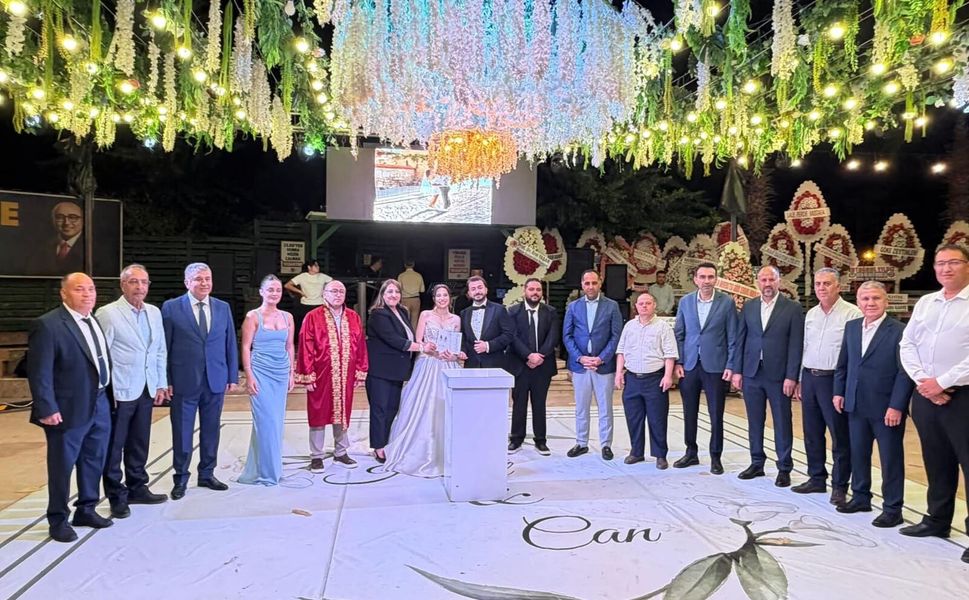 Mersin’in iş, bürokrasi, akademi ve önemli isimleri düğün töreninde buluştu