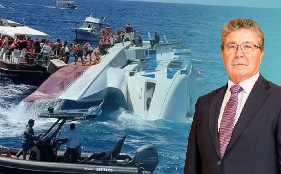 Girne’deki gemi kazasında özel şirket devrede