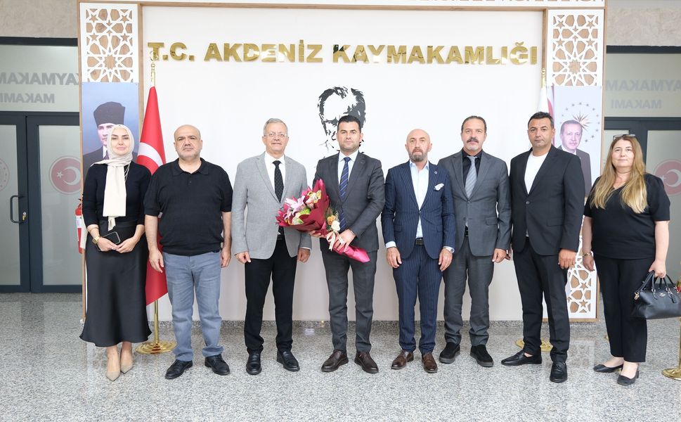 Mersin OSB Yönetimi’nden Kaymakam Beşikçi’ye ziyaret