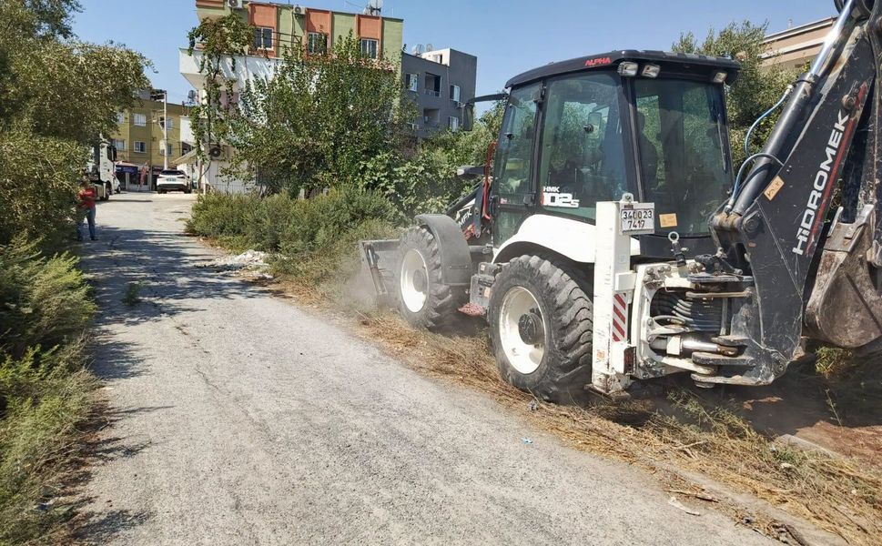 Kazanlı’da yollar yenileniyor