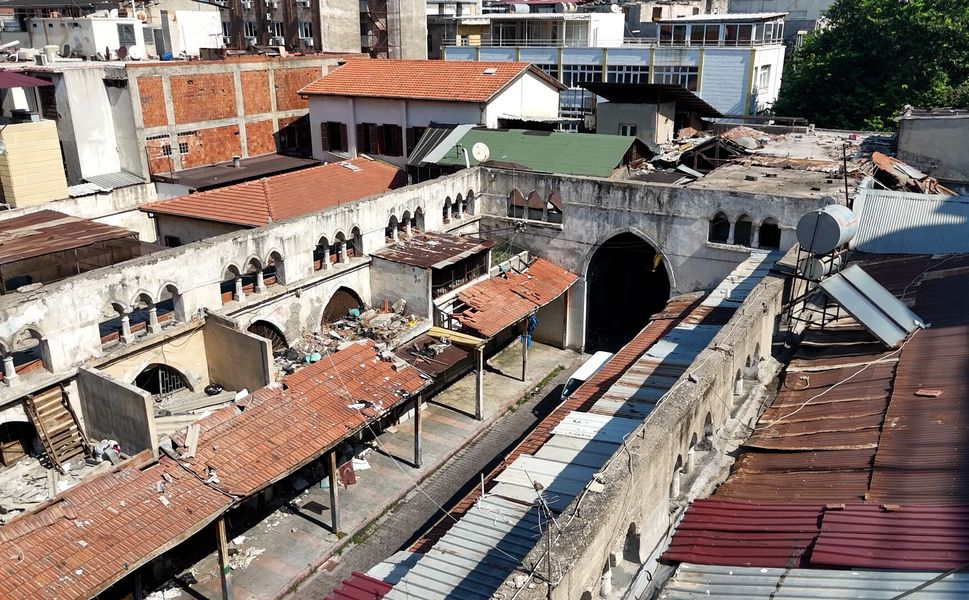 Kasaplar çarşısı tarihi dokuyla yeniden canlanacak