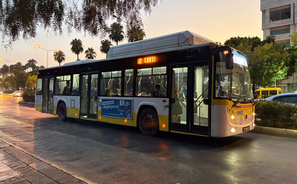 Mersin’de toplu taşımada kış tarifesi Pazartesi başlıyor
