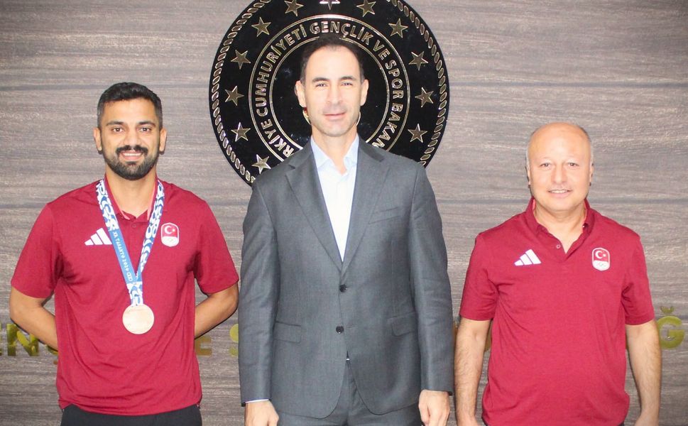 Mersinli Abdullah Kaplan'dan Akdeniz Oyunları'nda bronz madalya