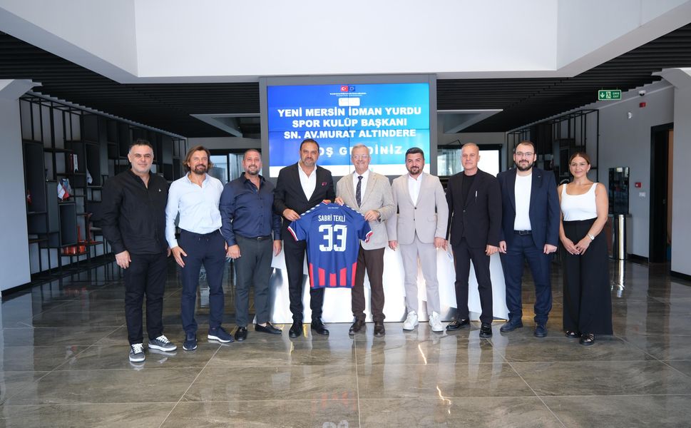 Yeni Mersin İdmanyurdu Başkanı Murat Altındere’den Mersin OSB’ye ziyaret