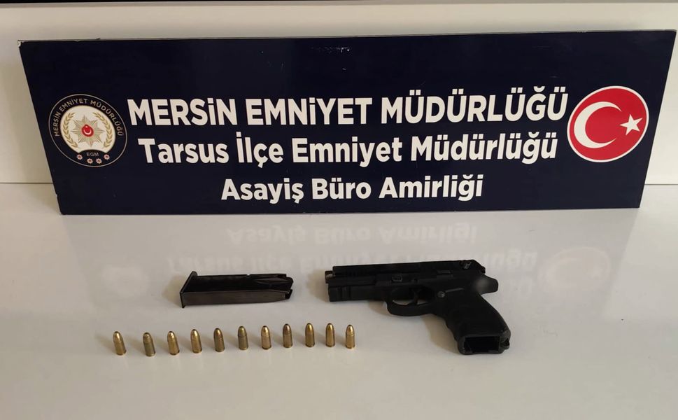 Tarsus'ta 4 ayrı dosyadan aranan şahıs yakalandı