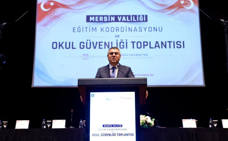 Mersin’de yeni eğitim yılı öncesi okul güvenliği zirvesi