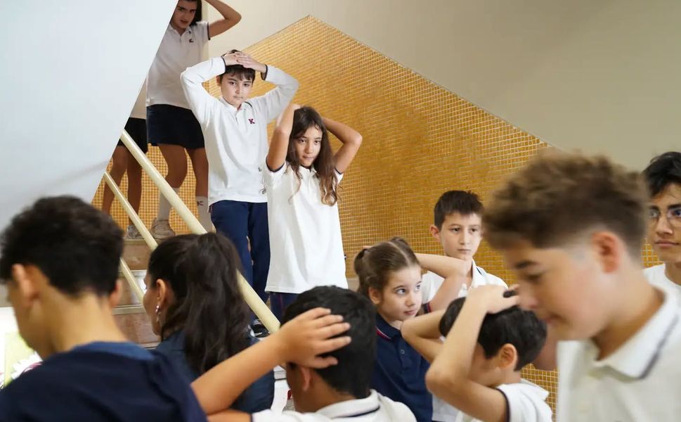 TED Mersin Koleji’nde hayat kurtaran tatbikat