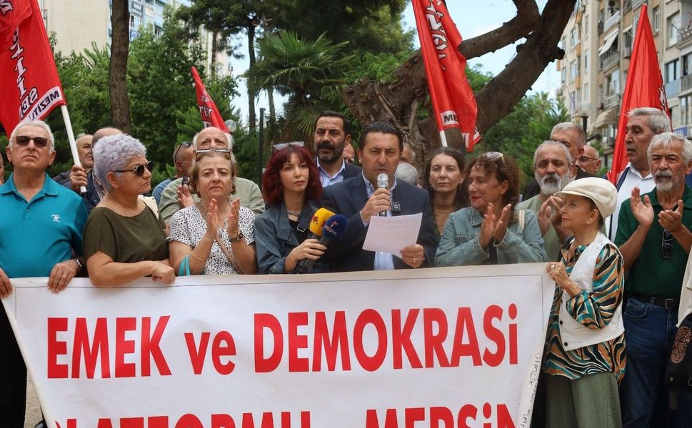 Mersin Emek ve Demokrasi Platformu’ndan sansüre tepki