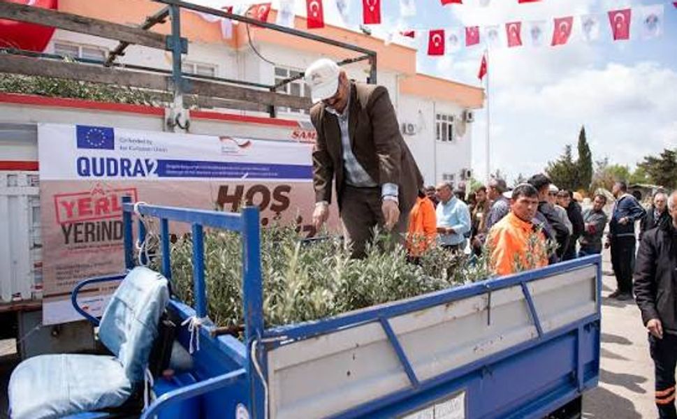 Mersin Büyükşehir’in yarısı hibeli fidan dağıtımında yeni kampanya