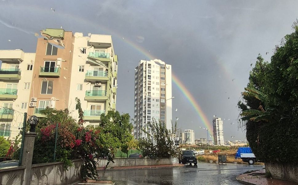 Felaketin ardından  gökkuşağı çıktı ama uyarılar peş peşe geldi