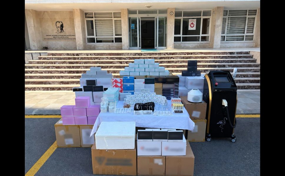 Mersin’de 10 milyon TL’lik kaçak medikal ürün operasyonu