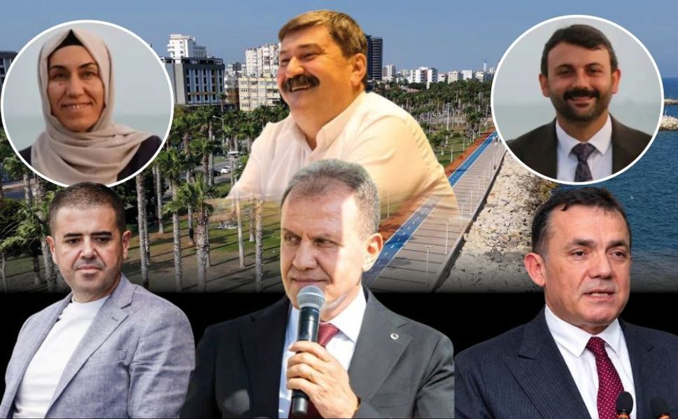 Mersin’de beş başkandan yalnızca biri görevde