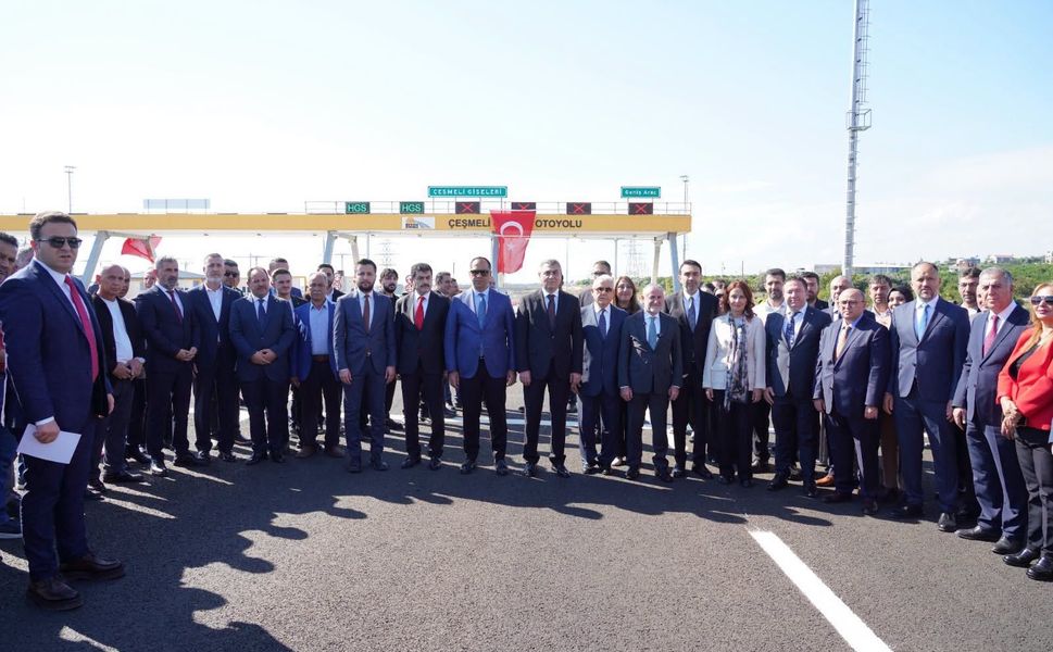 Çeşmeli–Kızkalesi Otoyolu düzenlenen törenle trafiğe açıldı