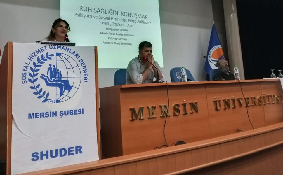 SHUDER Mersin Şubesi’nden Dünya Ruh Sağlığı Günü Kapsamında Anlamlı Seminer