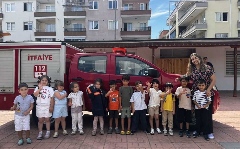 Toroslar’da minikler afet bilinci kazanıyor