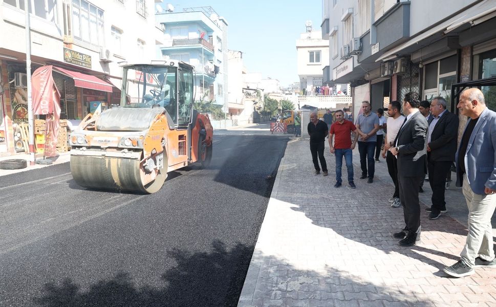 Üç Ocak Mahallesi sokaklarında yenilenmesi çalışması