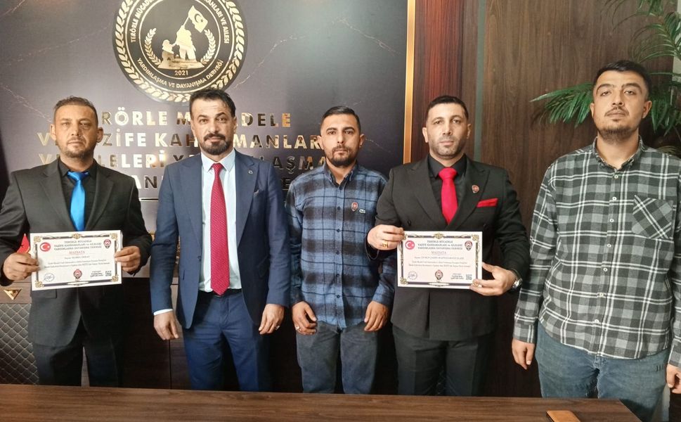 Terörle Mücadele ve Vazife Kahramanları Derneği Mersin’de açıldı