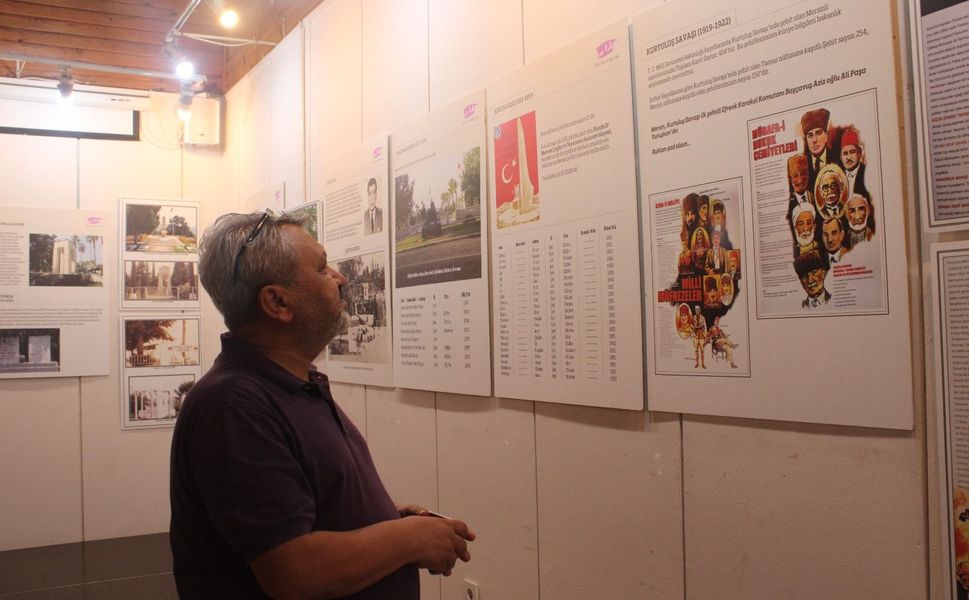 “Kırım’dan Kıbrıs’a Mersin Şehitlerimiz Şehitliklerimiz” sergisi başladı