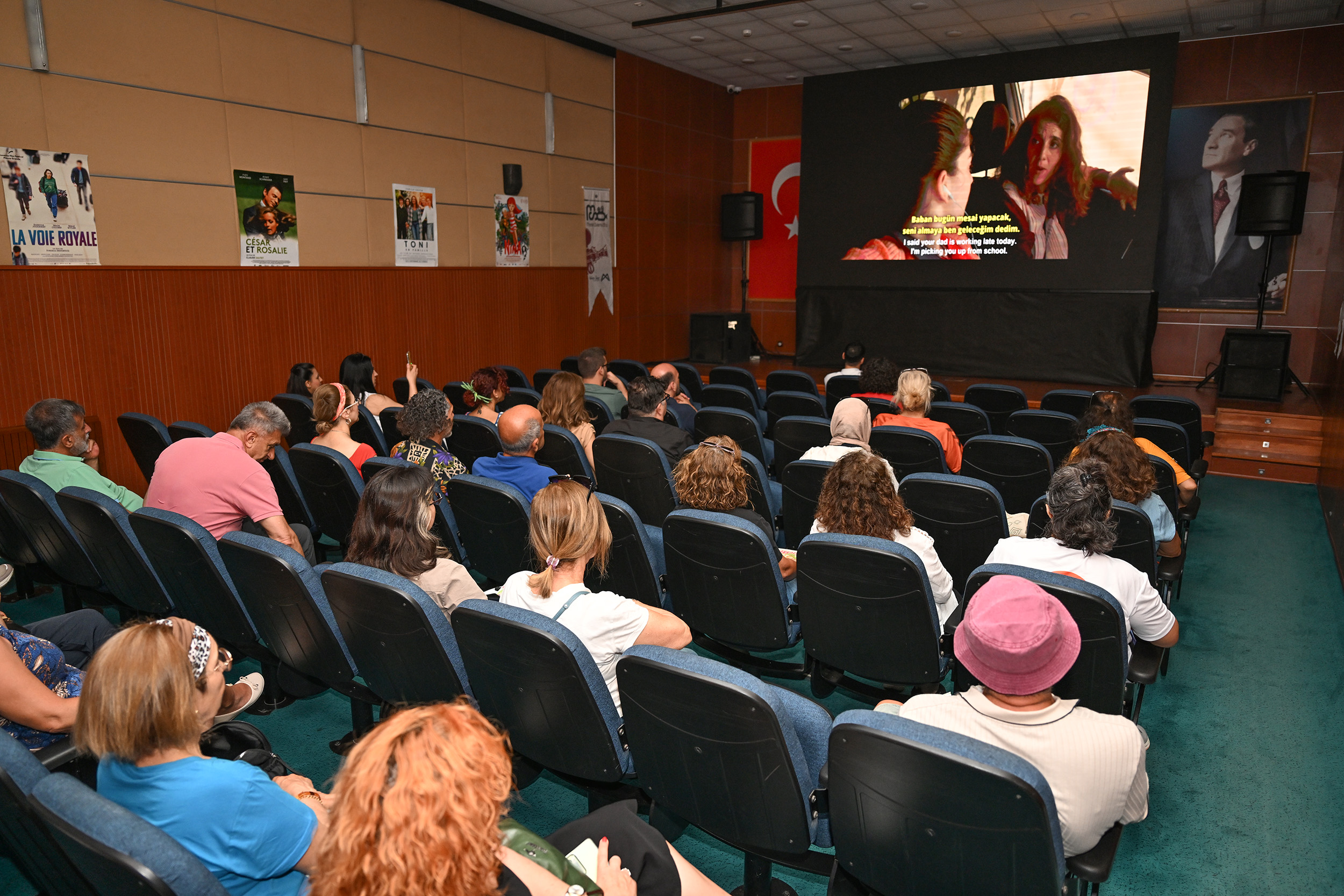 Frankofon Fi̇lm Festi̇vali̇ Mersi̇n’de Si̇nemaseverlerle Buluştu (1)