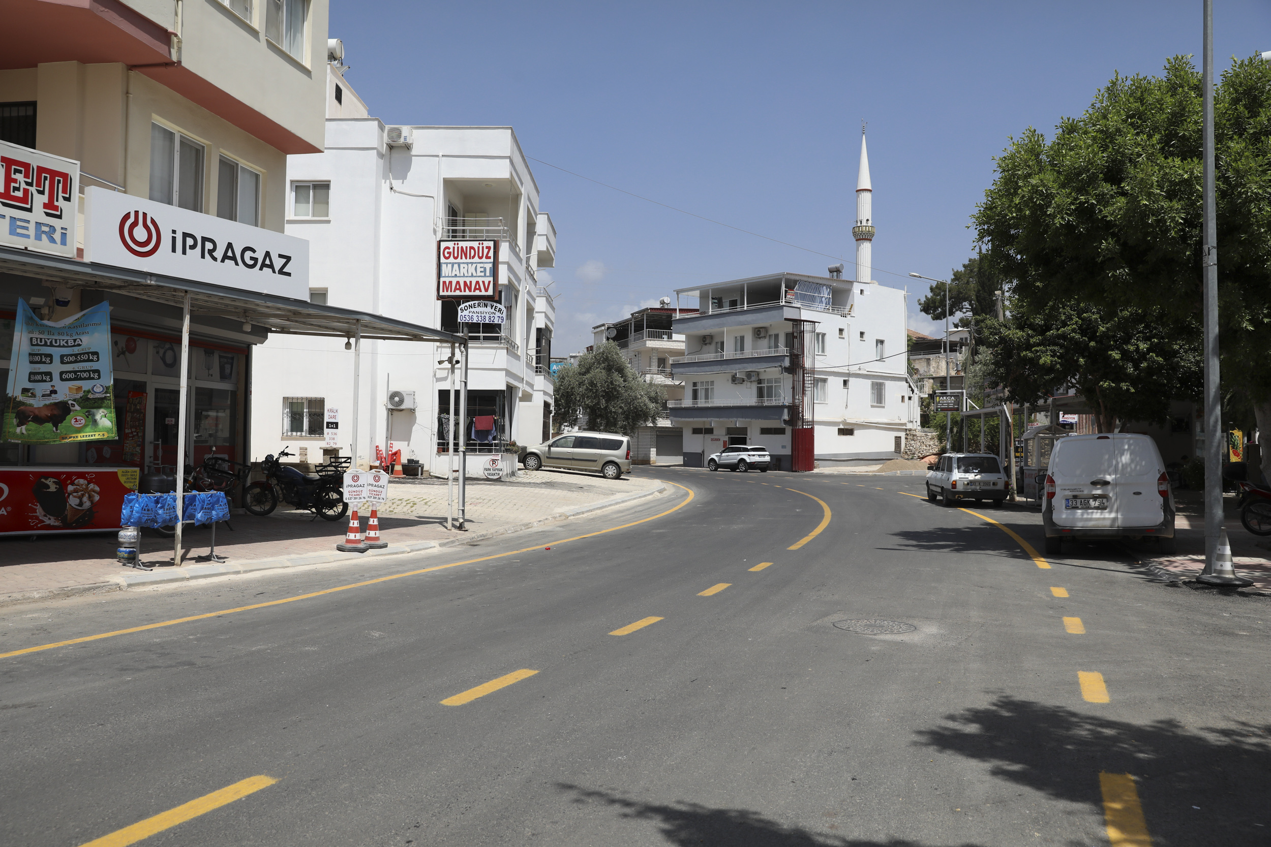 Si̇li̇fke’ni̇n Önemli̇ Cadde Ve Sokaklari Yeni̇ Yüzüne Kavuştu (5)