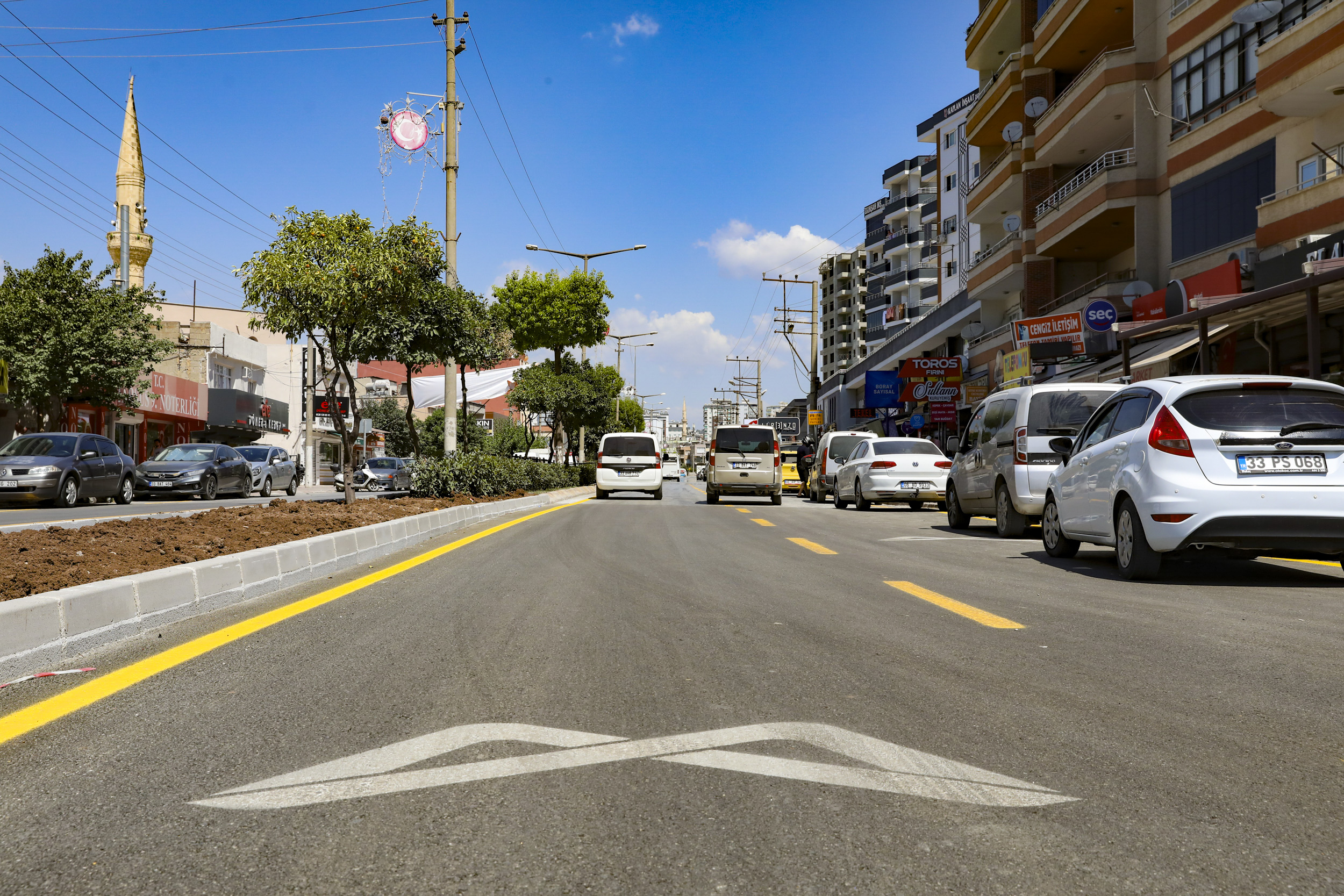 Büyükşehi̇r, Tarsus Cetvel Köprüsü Kavşaği’ni Modern Hale Geti̇rdi̇ (4)